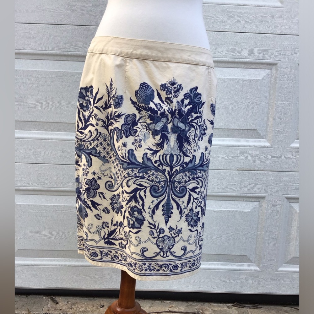 Liz Claiborne Lizwear Jeans skirt denim compatible size 12